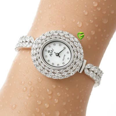 ساعت نقره گردمارکیز کد1224