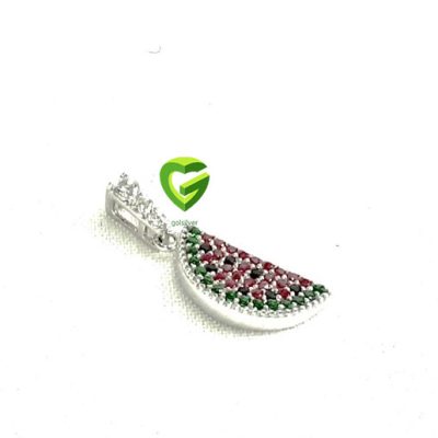 نیمست نقره هندوانه کد1349