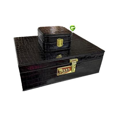 جعبه جواهرات مشکی کد2549