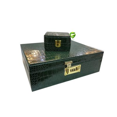 جعبه جواهرات سبز کد2570